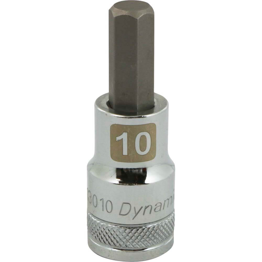 DYNAMIC 1/2" D BIT SKT HEX 10 MM - wise-line-tools