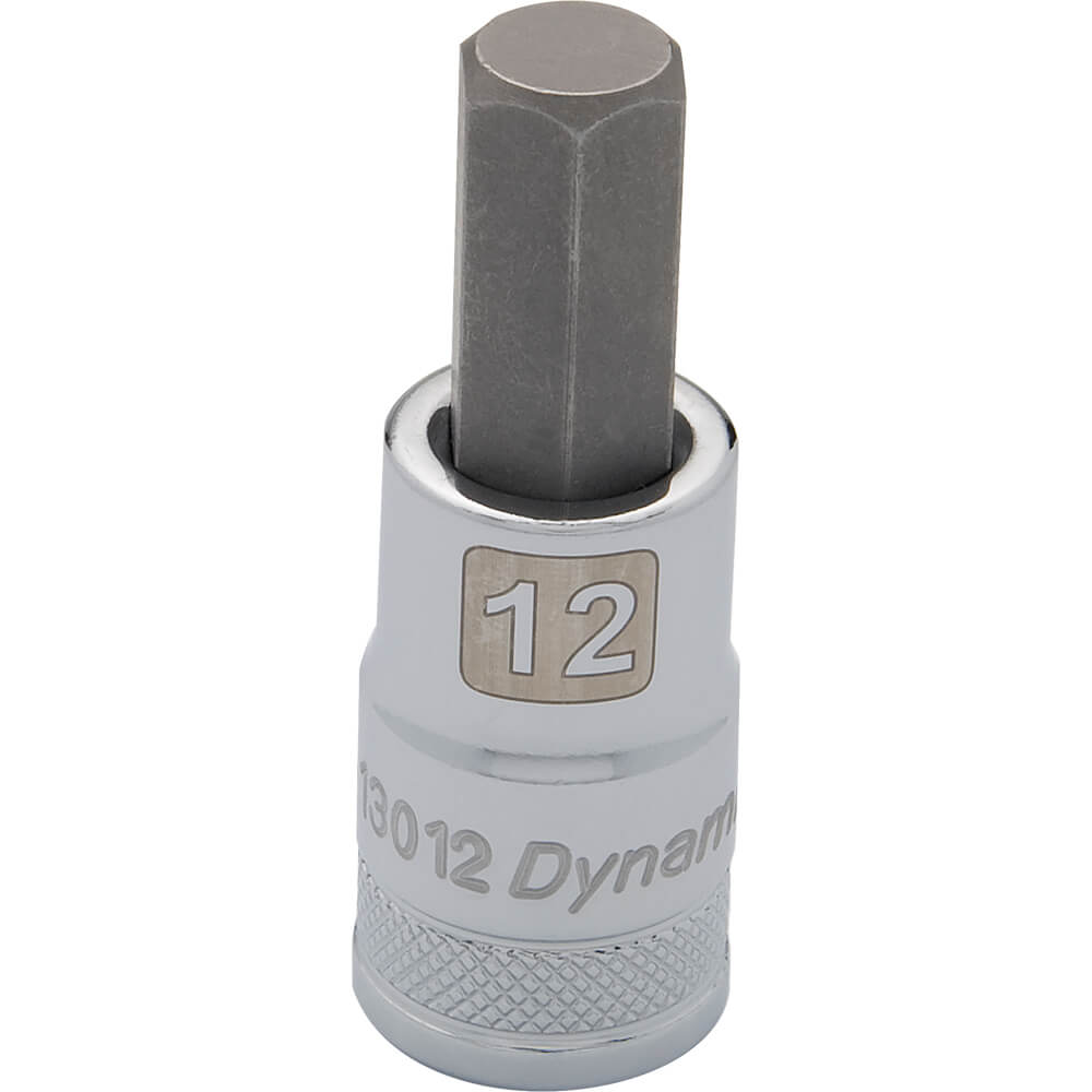 DYNAMIC 1/2" D BIT SKT HEX 12 MM - wise-line-tools