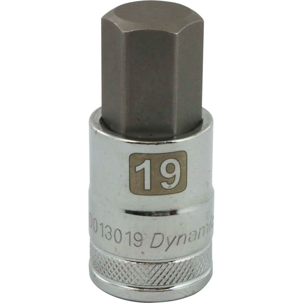 DYNAMIC 1/2" D BIT SKT HEX 19 MM - wise-line-tools