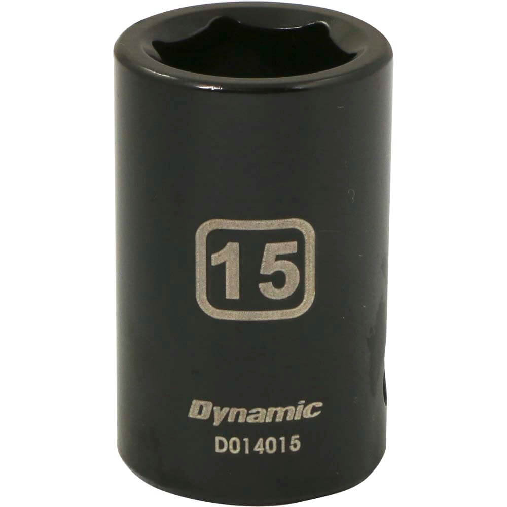 DYNAMIC 1/2" D 6 PT 15MM IMP SKT - wise-line-tools