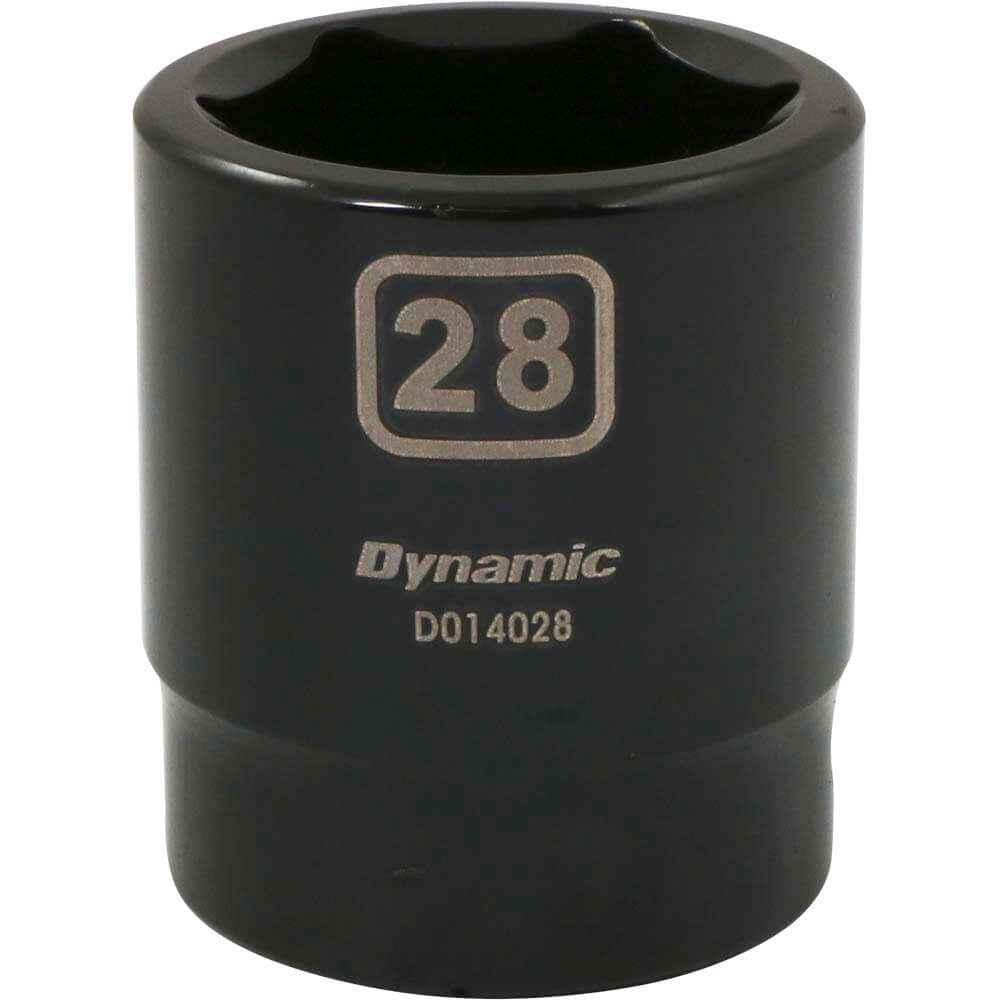DYNAMIC 1/2" D 6 PT 28MM IMP SKT - wise-line-tools