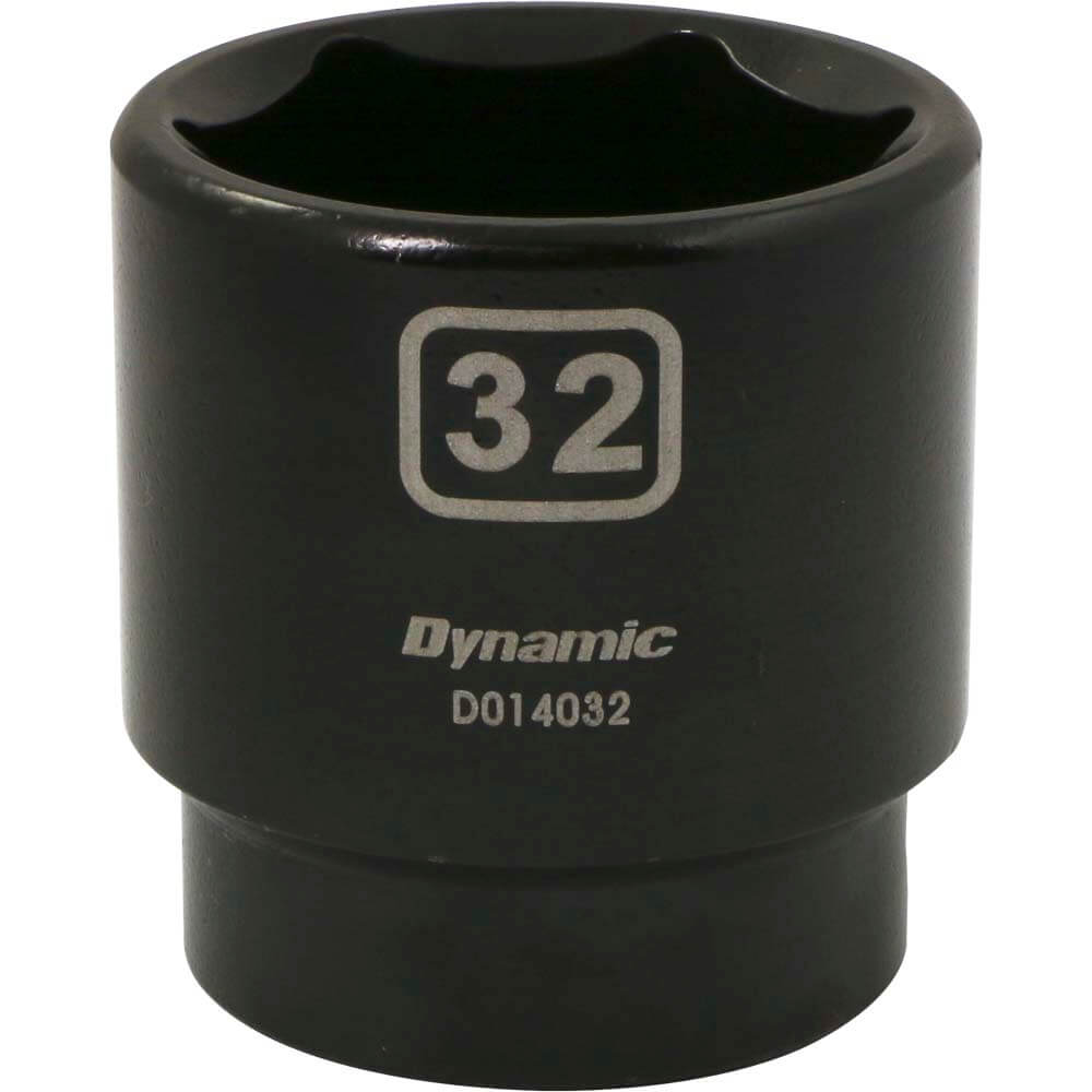 DYNAMIC 1/2" D 6 PT 32MM IMP SKT - wise-line-tools