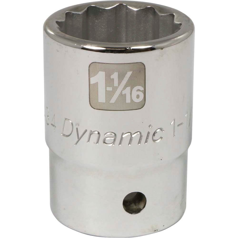 DYNAMIC 3/4" D 12 PT 1-1/16" CHR SKT - wise-line-tools