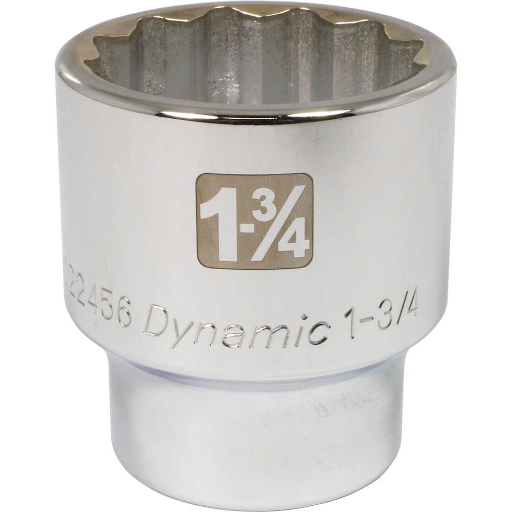 DYNAMIC 3/4" D 12 PT 1-3/4" CHR SKT - wise-line-tools