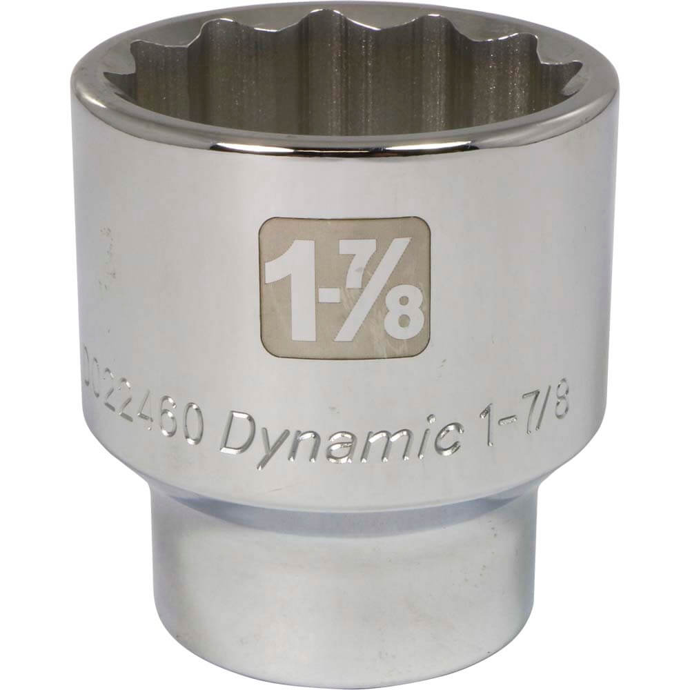 DYNAMIC 3/4" D 12 PT 1-7/8" CHR SKT - wise-line-tools