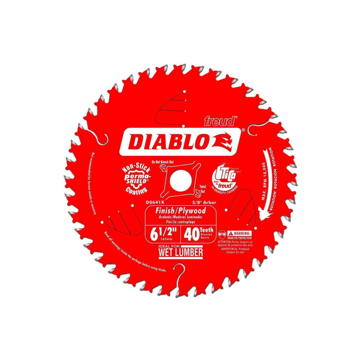 Diablo by Freud D0641X Finishing Saw Blade - wise-line-tools
