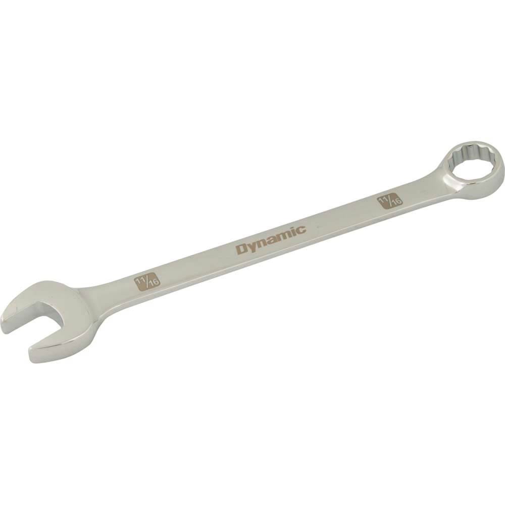 DYNAMIC 11/16" 12 PT COMB WRENCH CHR - wise-line-tools