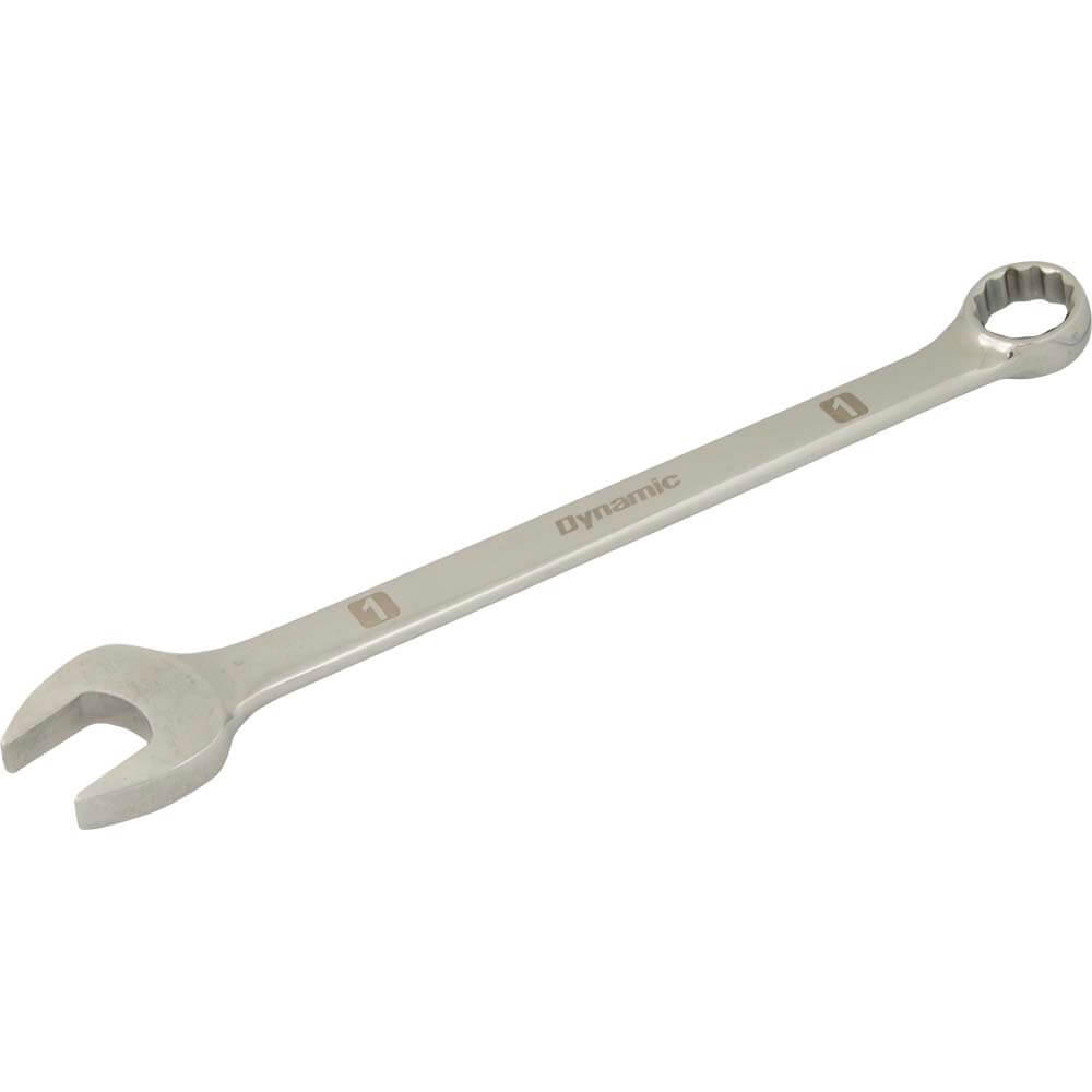 DYNAMIC 1" 12 PT COMB WRENCH CHR - wise-line-tools