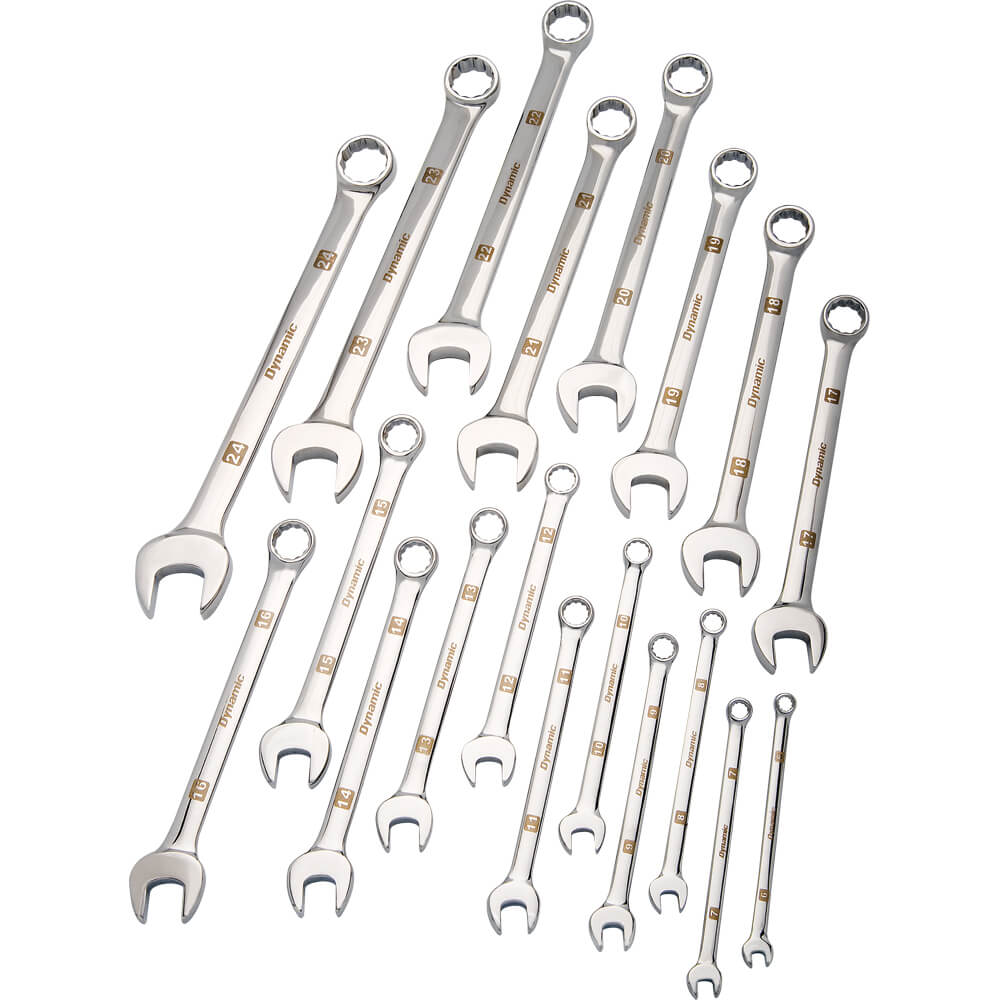 Dynamic 19pc Metric Combination Wrench Set - wise-line-tools