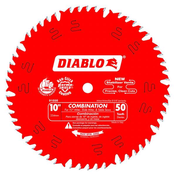 Diablo D1050X Combination Saw Blade