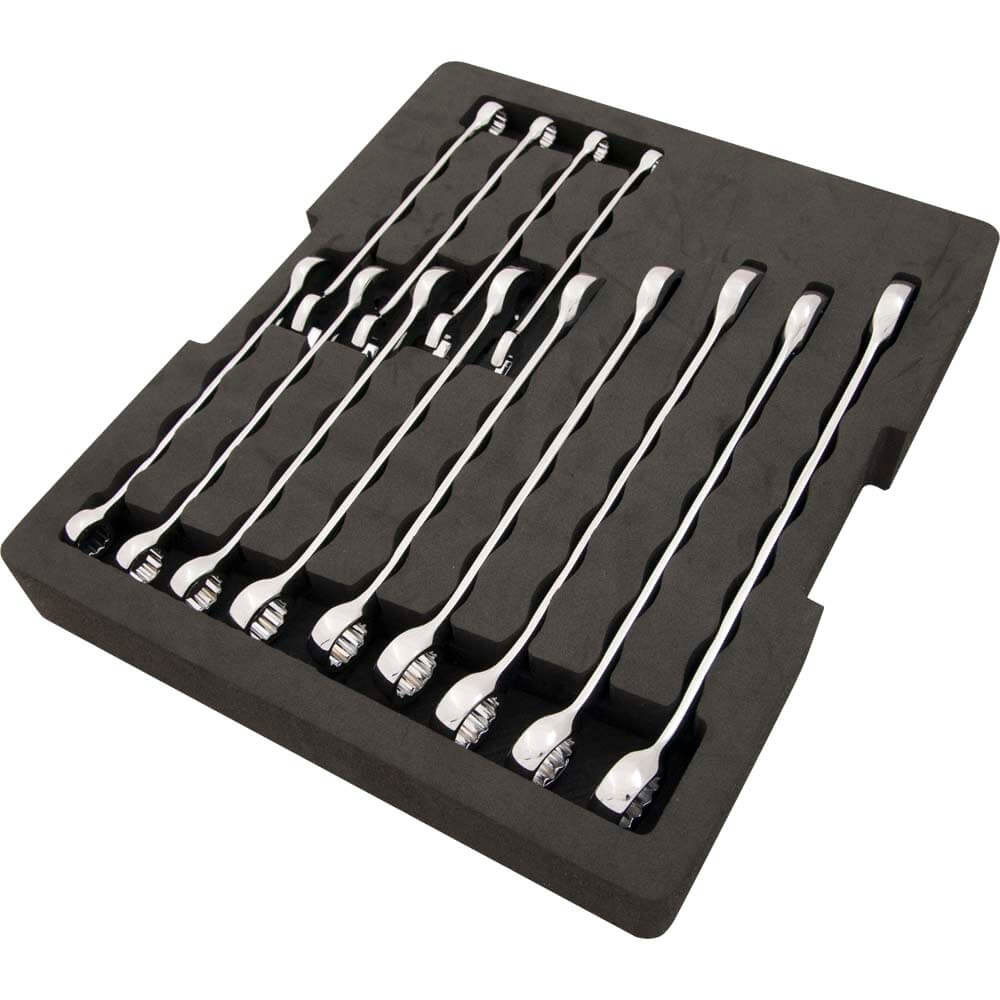 Dynamic 13pc Metric Combination Wrench Tray - wise-line-tools