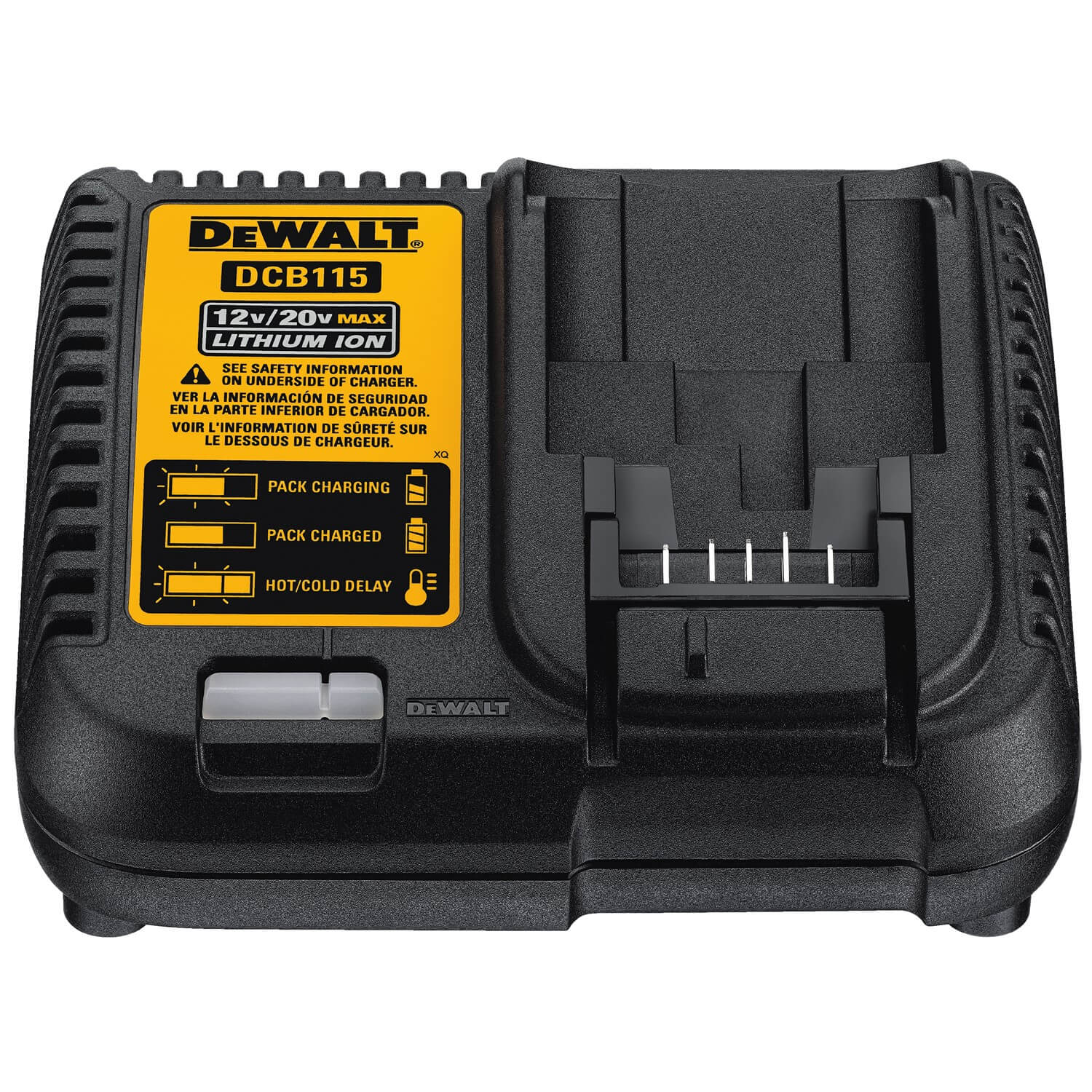 DEWALT DCB115 MAX Lithium Ion Battery Charger 12V 20V