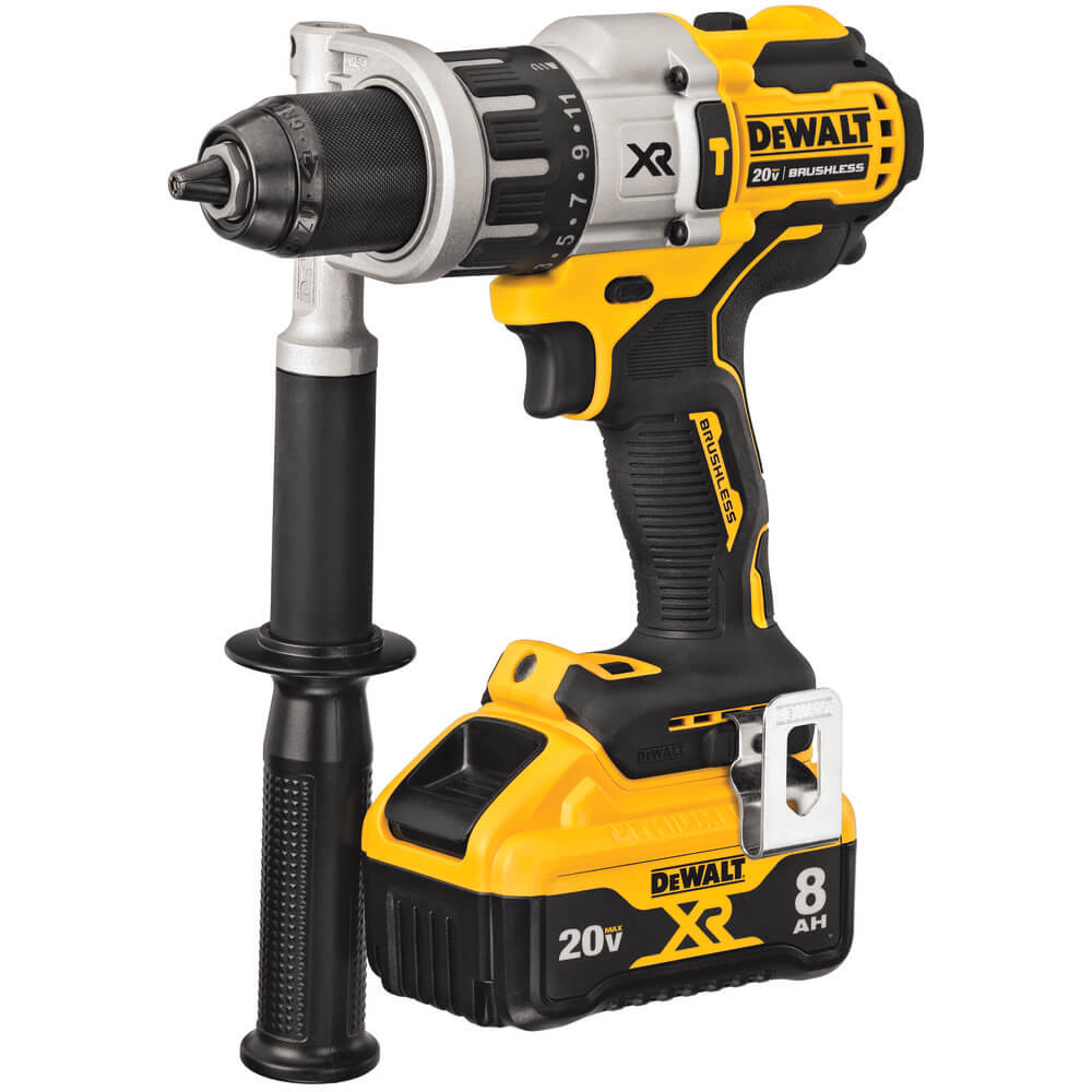 Dewalt DCD998W1  -20V MAX* XR 1/2 IN. BRUSHLESS HAMMER DRILL/DRIVER WITH POWER DETECT™ TOOL TECHNOLOGY KIT