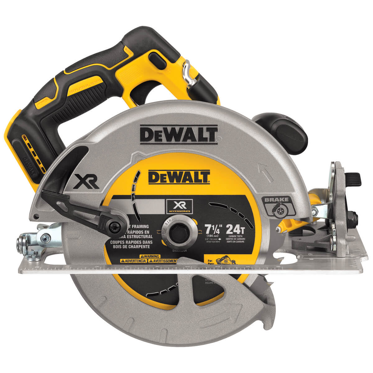 DCS570B 20V MAX XR 7-1/4" Circular Saw - TOOL ONLY - wise-line-tools