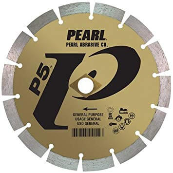PEARL ABRASIVE  8 x .080 x   -  DIA - 5/8 Segmented Diamond - wise-line-tools