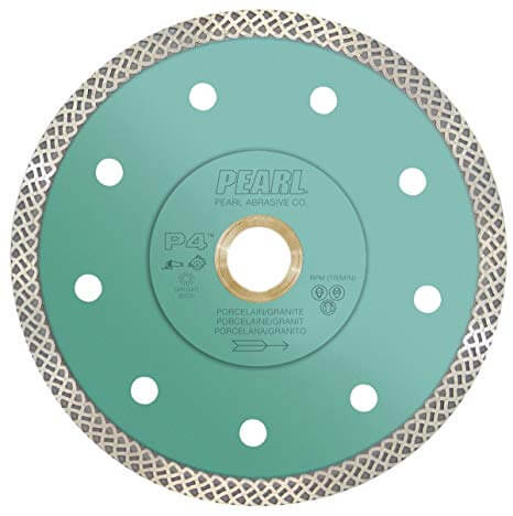 PEARL ABRASIVE 4.5 x .048 x 7/8, 20mm, 5/8 Tile and Stone Daimond - wise-line-tools
