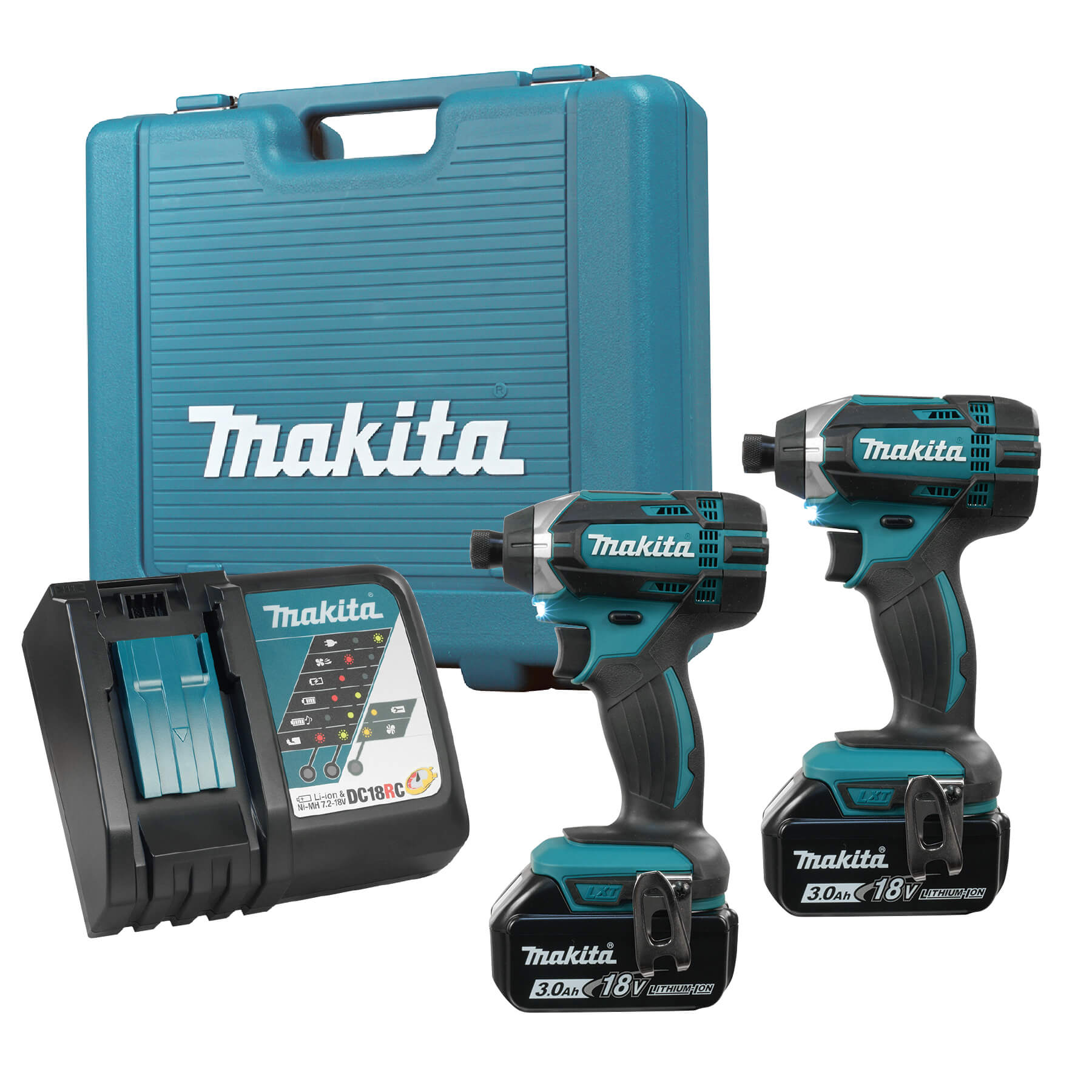 Makita DLX2149 - 2pc 18V Impact Driver Kit - wise-line-tools