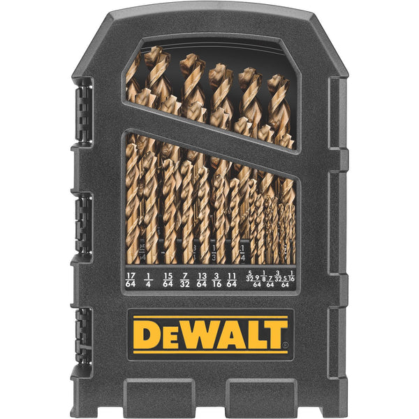 DEWALT DW1269 -  29pc Cobalt Drill Bit Set - wise-line-tools