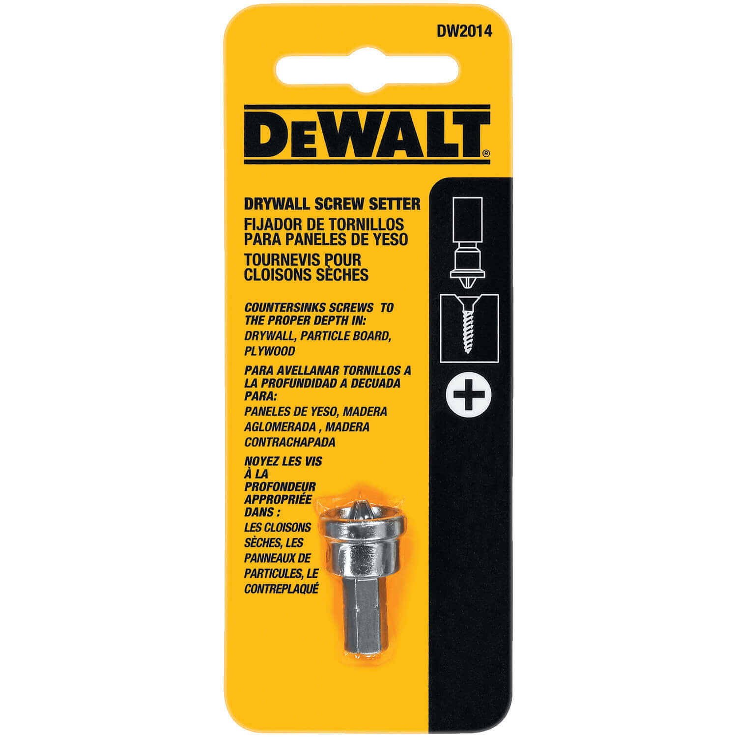 DEWALT DW2014 Drywall Screw Setter Bit Tip - wise-line-tools
