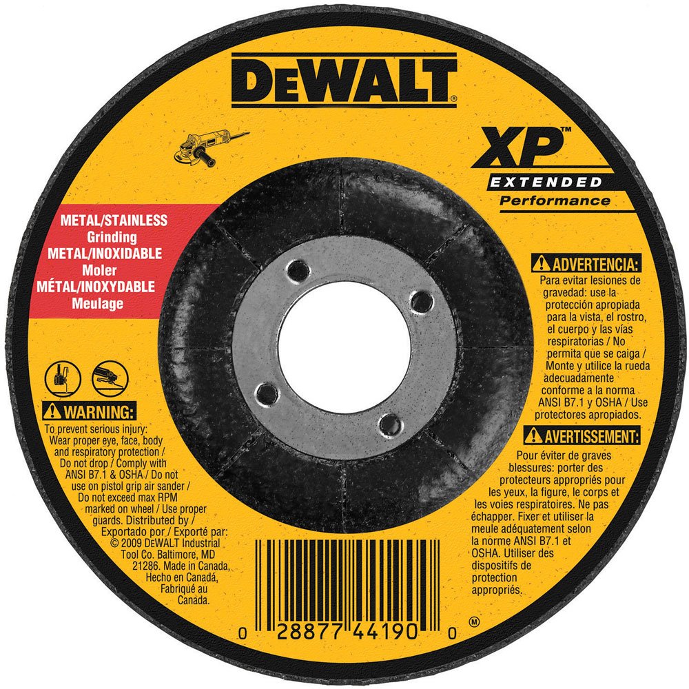 DEWALT DW8826 7-Inch by 1/4-Inch by 7/8-Inch XP Grinding Wheel - wise-line-tools