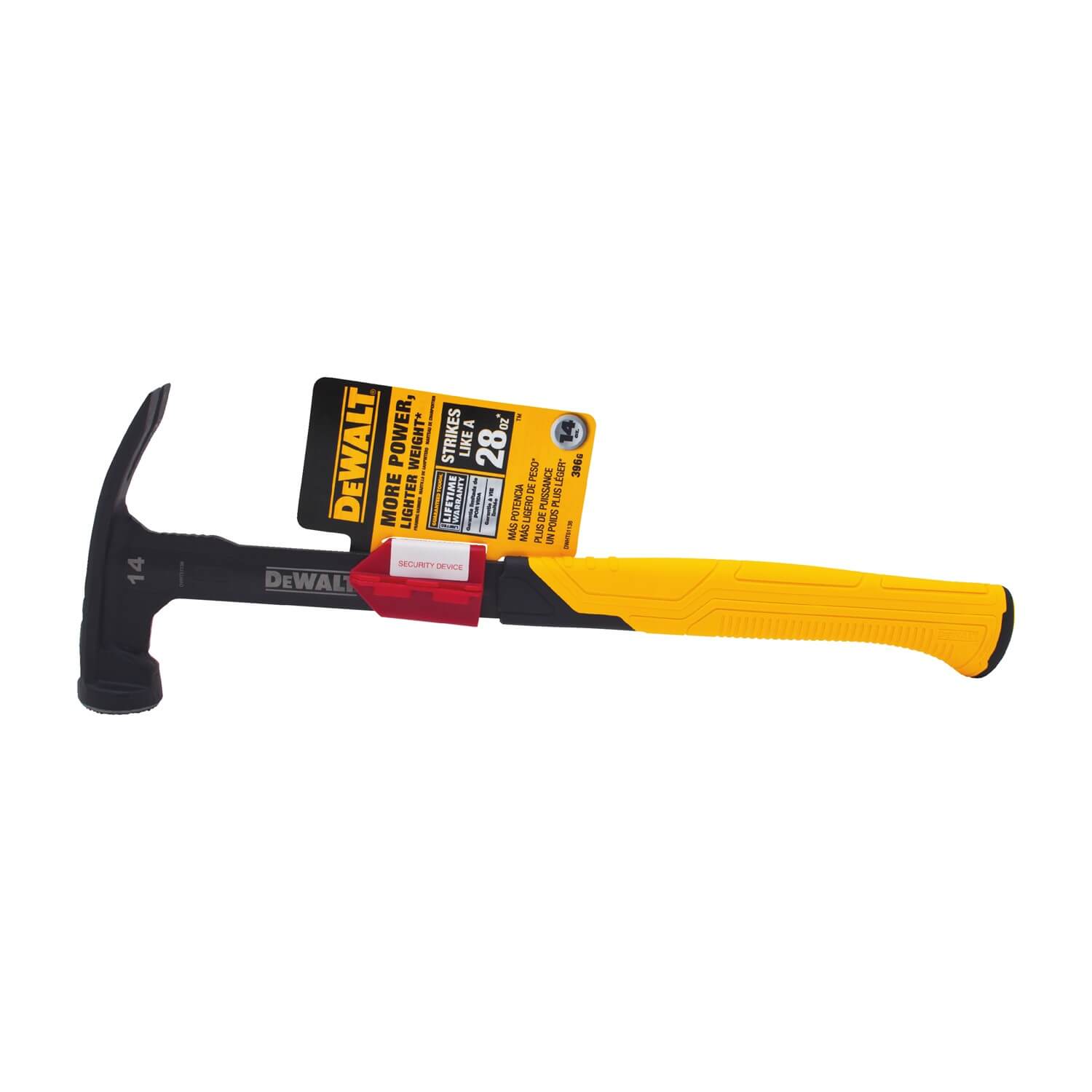 DEWALT DWHT51138 Mig Weld Checkered Framing Nailing Hammer - wise-line-tools