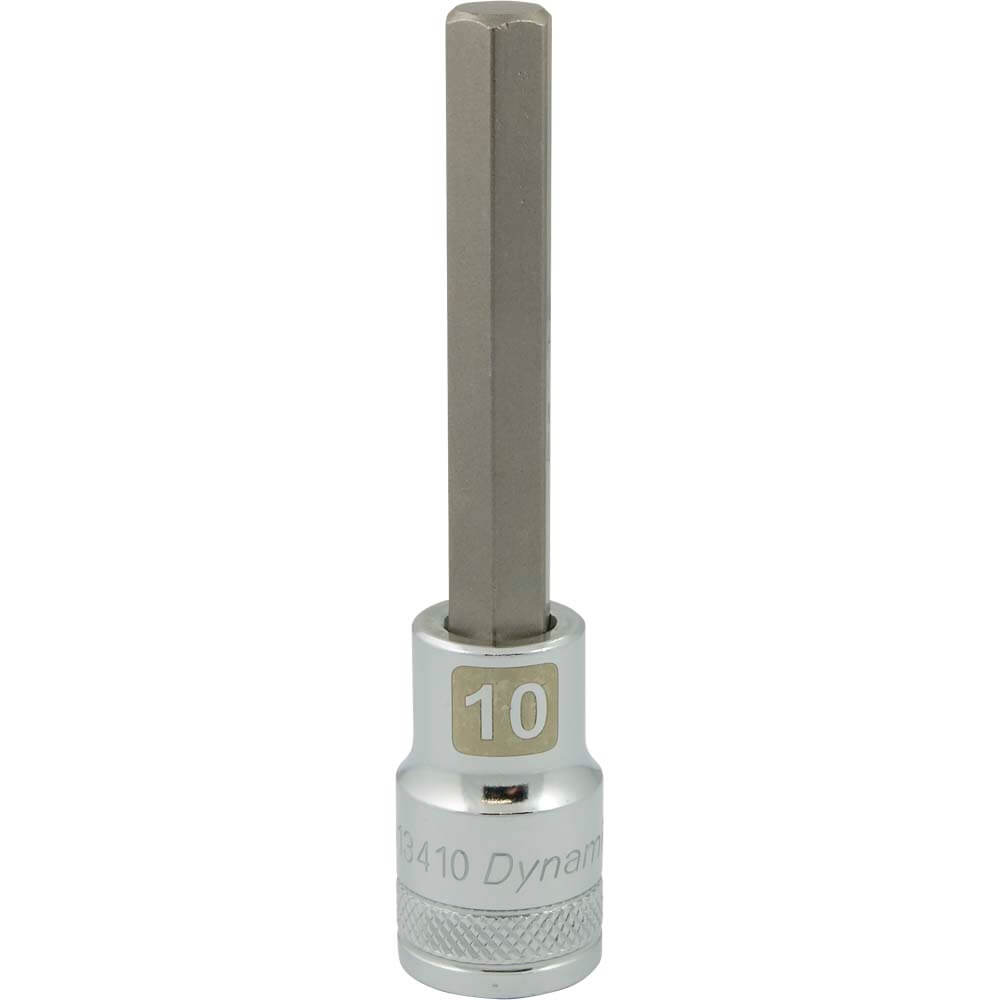 DYNAMIC 1/2" D BIT SKT HEX 10 MM LONG - wise-line-tools