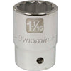 DYNAMIQUE 3/4" D 12 PT 1-1/16" CHR SKT
