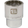 DYNAMIQUE 3/4" D 12 PT 1-1/4" CHR SKT