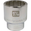 DYNAMIQUE 3/4" D 12 PT 1-11/16" CHR SKT