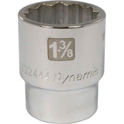 DYNAMIC 3/4" D 12 PT 1-3/8" CHR SKT - wise-line-tools