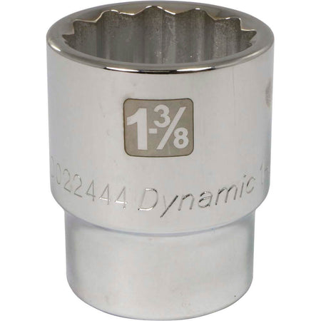 DYNAMIC 3/4" D 12 PT 1-3/8" CHR SKT - wise-line-tools