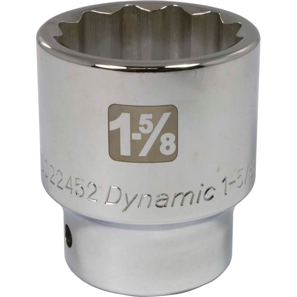 DYNAMIC 3/4" D 12 PT 1-5/8" CHR SKT - wise-line-tools
