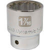 DYNAMIQUE 3/4" D 12 PT 1-7/16" CHR SKT