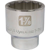 DYNAMIQUE 3/4" D 12 PT 1-7/8" CHR SKT
