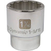 DYNAMIQUE 3/4" D 12 PT 1-9/16" CHR SKT