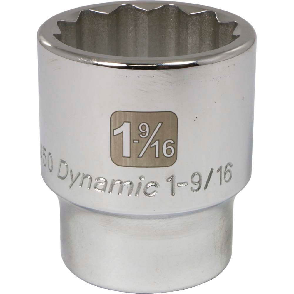 DYNAMIC 3/4" D 12 PT 1-9/16" CHR SKT - wise-line-tools