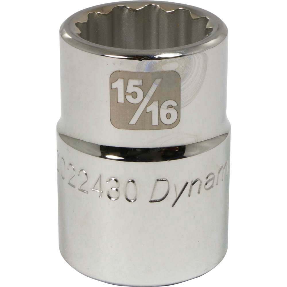 DYNAMIC 3/4" D 12 PT 15/16" CHR SKT - wise-line-tools