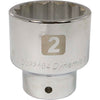 DYNAMIQUE 3/4" D 12 PT 2" CHR SKT