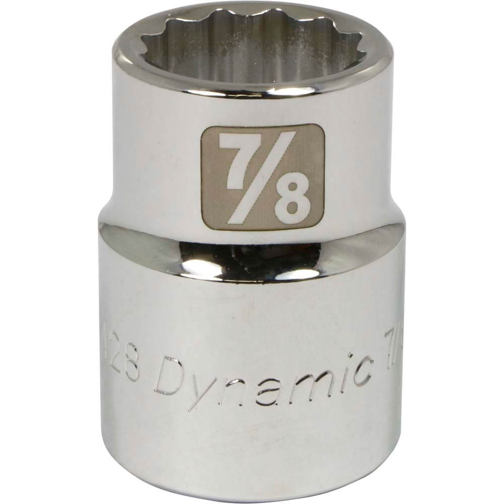DYNAMIC 3/4" D 12 PT 7/8" CHR SKT - wise-line-tools