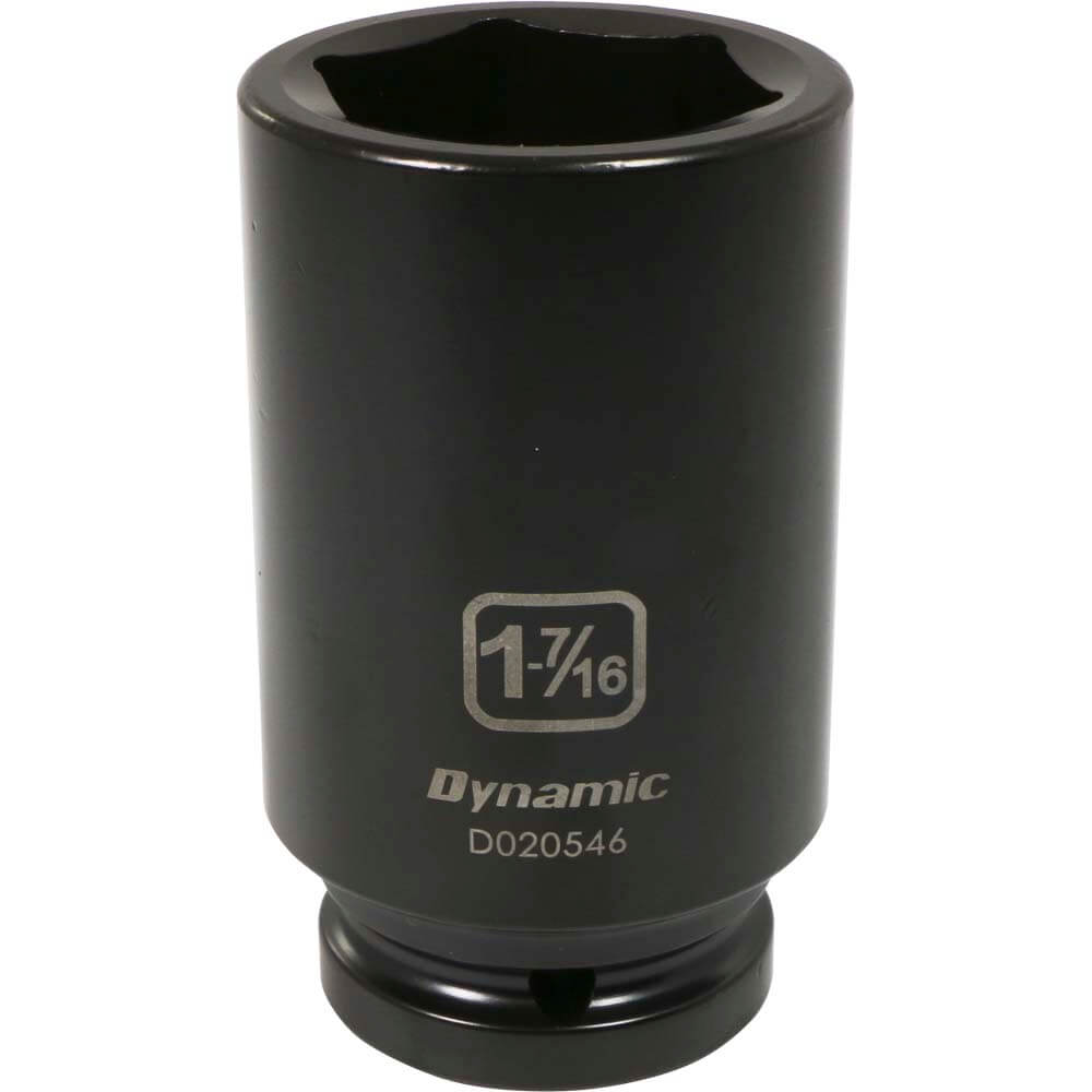 DYNAMIC 3/4" D 6 PT 1-7/16 DEEP IMP SKT - wise-line-tools