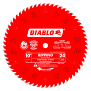 Diablo D1024X - 10" x 24-Teeth Ripping Saw Blade for Wood DIABLO
