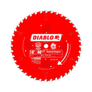 Diablo D1040X - 10" x 40-Teeth General Purpose Saw Blade for Wood DIABLO