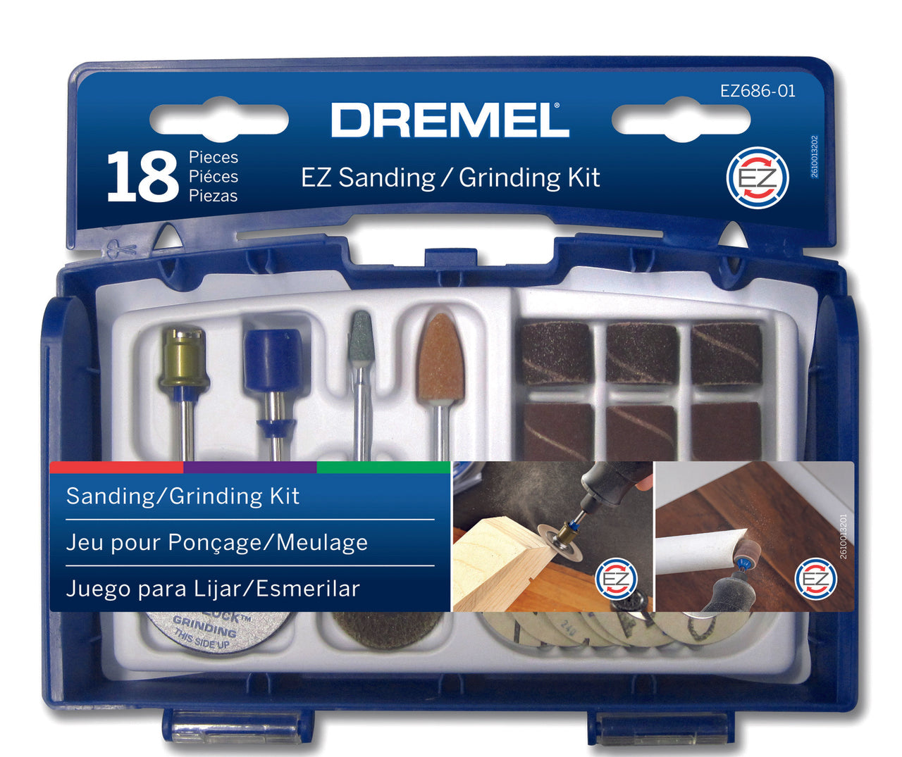 Dremel EZ686-01 - Sanding & Grinding Kit - wise-line-tools