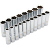 DYNAMIC GT-D018005 - 19 piece 6 Point Deep Metric Socket Set