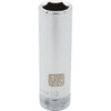DYNAMIC GT-D008516 - 3/8" D 6 PT 1/2" DEEP Chrome Socket