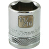 DYNAMIC GT-D008322 - 3/8" D 6 PT 11/16" Chrome Socket