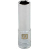 DYNAMIC GT-D008211 - 3/8" D 6 PT 11MM DEEP Chrome Socket