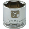 DYNAMIC GT-D008330 - 3/8" D 6 PT 15/16" Chrome Socket