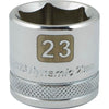 DYNAMIC GT-D008023 - 3/8" D 6 PT 23MM Chrome Socket