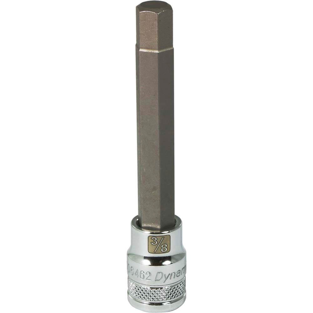 Dynamic D006462 - 3/8" D BIT Socket HEX 3/8" LONG DYNAMIC